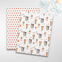 Fun Kids Birthday Pattern Scrapbook Paper