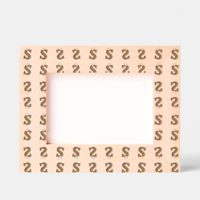 Fun Kids Monogram Etched Frames (Front)