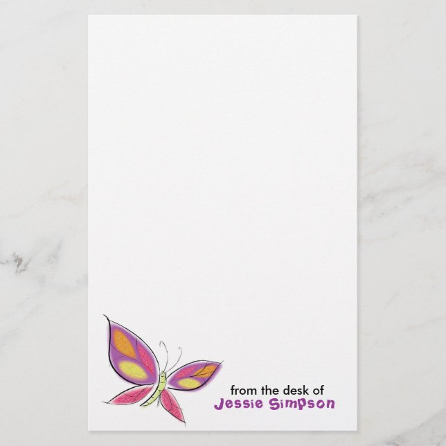 Fun Kids' Personalised Stationery (Front)