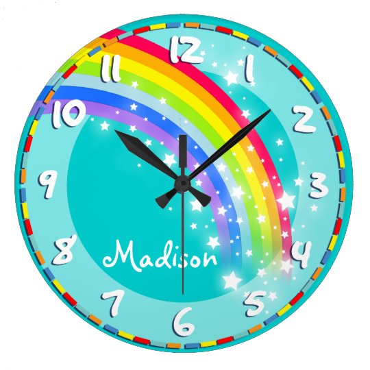 nextime rainbow wall clock