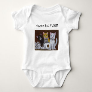 Fun Kittens Baby Bodysuit