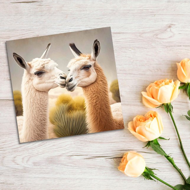 Fun Lamas Kissing Thank you Congrats (Creator Uploaded)