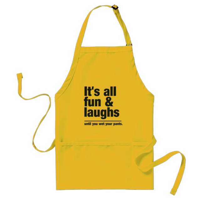 FUN & LAUGHS aprons (Front)