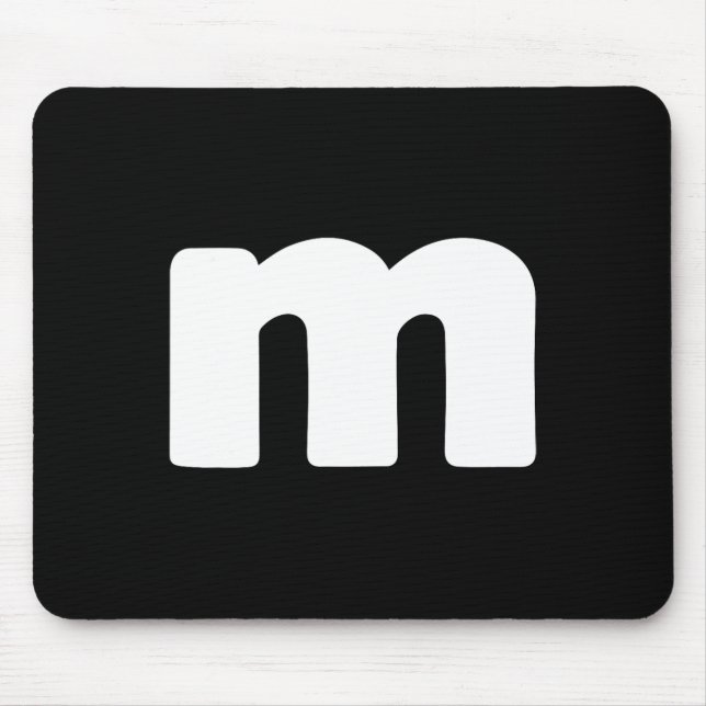 Fun Letter M Groups Halloween Team Groups Costume  Mouse Mat (Front)