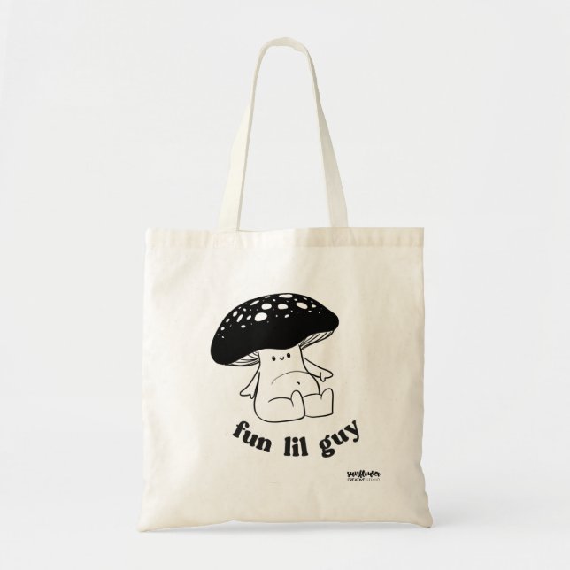 Fun lil guy tote bag (Front)
