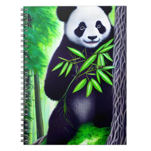 Fun Little Panda Bear Notebook