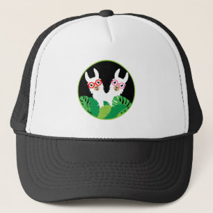 Fun Llama Alpaca Accessories Trucker Hat