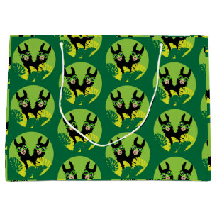 Fun Llama Alpaca Best Friends Large Gift Bag