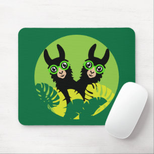 Fun Llama Alpaca Home And Living Mouse Mat