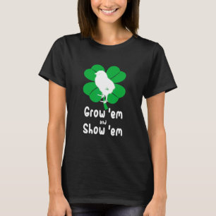 Fun Love Growing Chickens Farmer Costume 2 T-Shirt