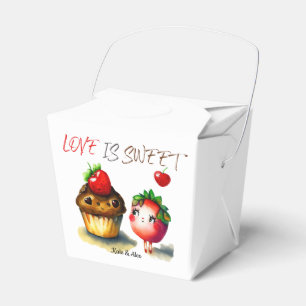Fun Love is Sweet Wedding Favour Box