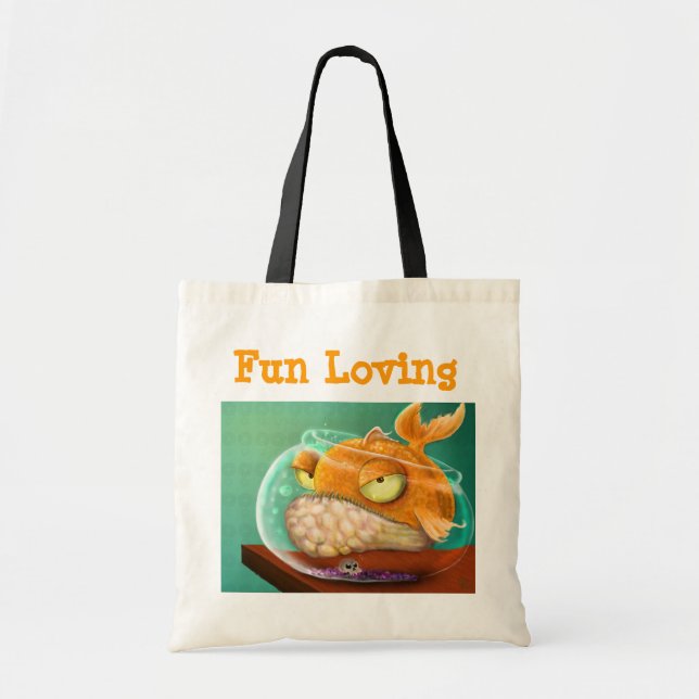 Fun Loving Fish Tote Bag (Front)