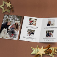 Fun Magazine Cover Style Christmas Photo