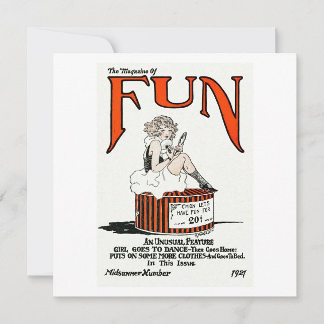 Fun Magazine Save The Date (Front)