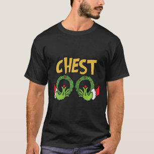 Fun Matching Chestnuts Couples Christmas Family Ho T-Shirt