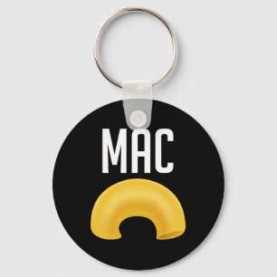 Fun Matching Macaroni and Cheese Halloween Costume Key Ring
