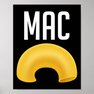 Fun Matching Macaroni and Cheese Halloween Costume Poster