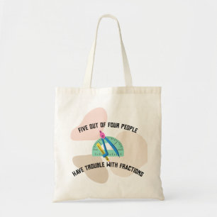 Fun Math Teacher Canvas Tote Gift