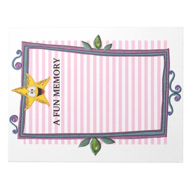 Fun Memories Note Pad (Front)