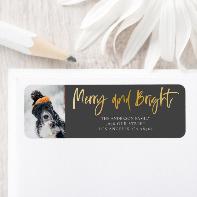Fun Merry & Bright Gold & Dark Grey  (Insitu)