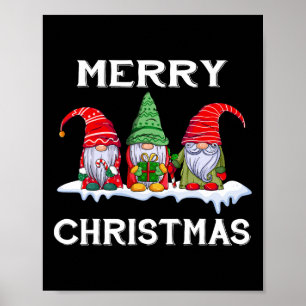 Fun Merry Christmas Family Matching Xmas New Year Poster