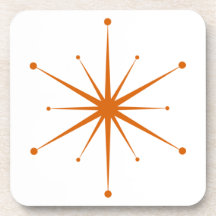 Fun Midcentury Modern Retro Starburst