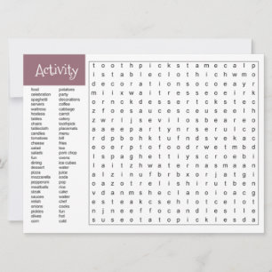 Fun Missing You Activity Announcement