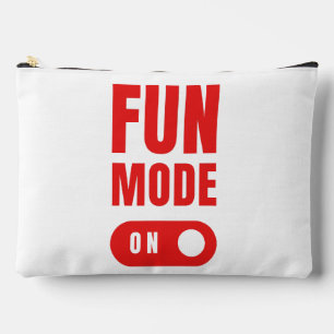 fun mode on accessory pouch