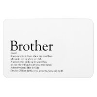 Fun Modern Cool Best Ever Brother Definition 