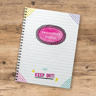 Fun Modern Kid's Doodle Journal