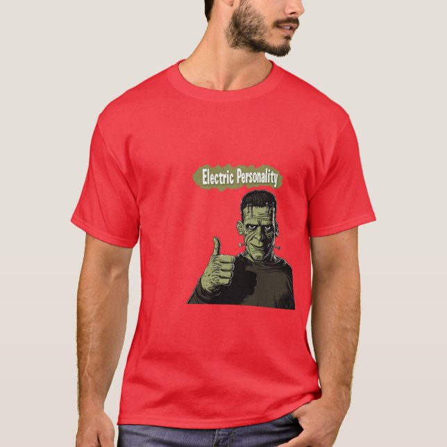 Fun Monster Design for Halloween T-Shirt (Front)