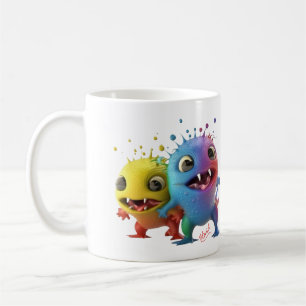 Fun Monster Doll - AI Coffee Mug