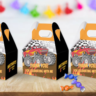 Fun Monster Truck Birthday  Favour Box