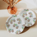 Fun Monster Trucks Birthday Paper Plates<br><div class="desc">Serve up some fun with our cute monster truck-themed paper plates. Perfect for a playful and adventurous party,  these plates add a touch of excitement to your table setting,  making mealtime a joyous part of your monster truck bash.</div>