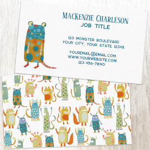 Fun Monsters Business Card