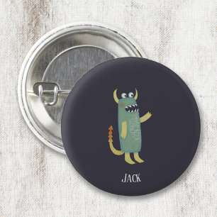 Fun Monsters Personalised 3 Cm Round Badge
