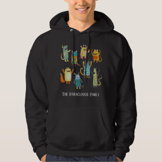 Fun Monsters Personalised Hoodie