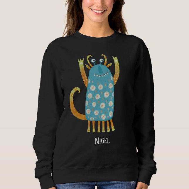 Fun Monsters Personalised Sweatshirt (Front)
