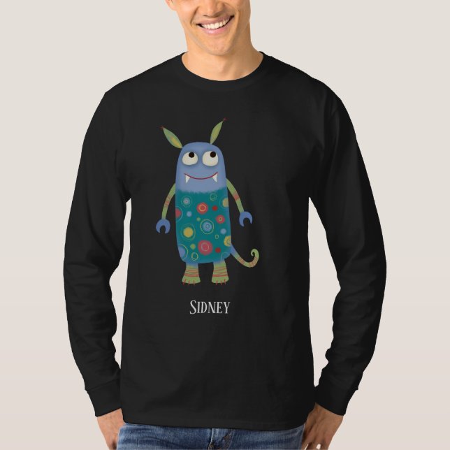 Fun Monsters Personalised T-Shirt (Front)