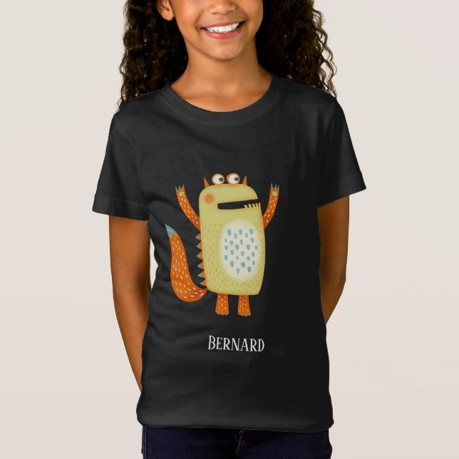 Fun Monsters Personalised T-Shirt (Front)