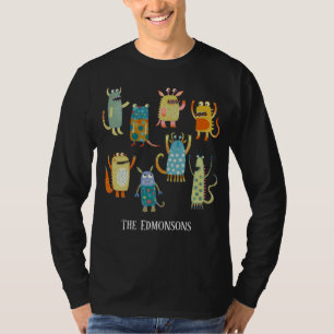 Fun Monsters Personalised T-Shirt