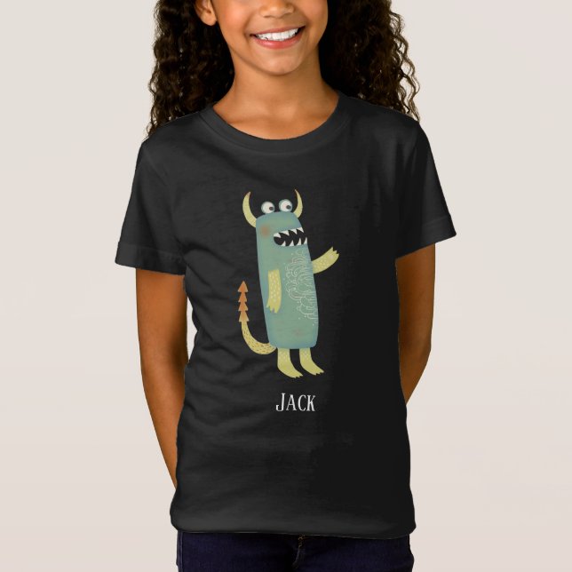 Fun Monsters Personalised T-Shirt (Front)