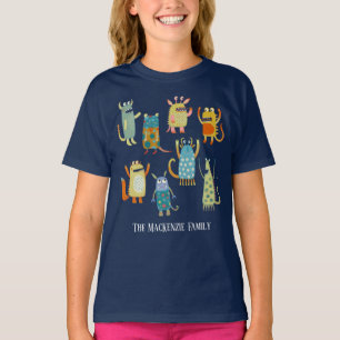 Fun Monsters Personalised T-Shirt