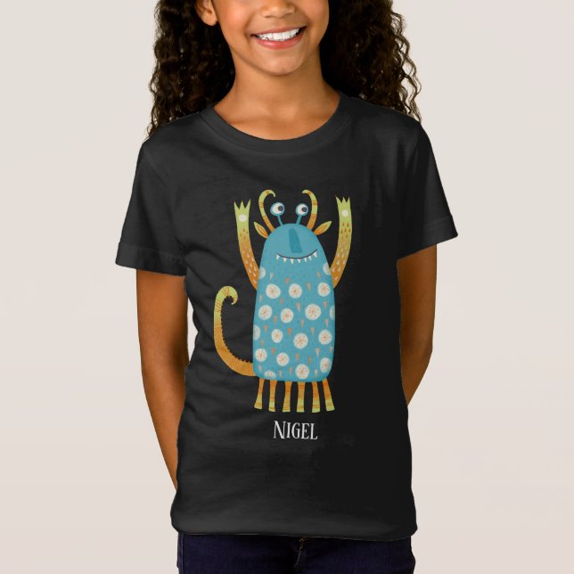 Fun Monsters Personalised T-Shirt (Front)