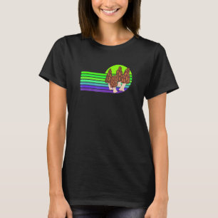 Fun Morel Hunting Retro Look 2 T-Shirt
