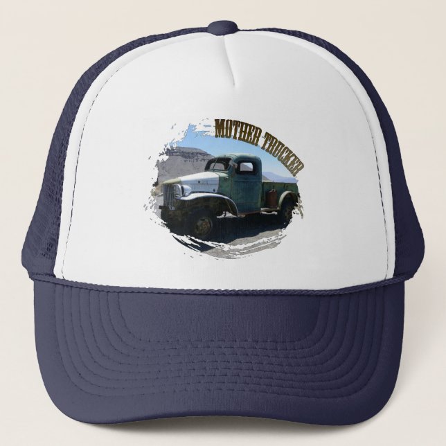 Fun Mother Trucker Hat! Trucker Hat (Front)