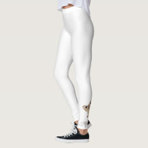 Fun Mouse Art on Leggings-Great Workout Wear!