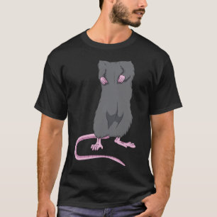 Fun Mouse Headless Halloween Rat Body Easy Costume T-Shirt