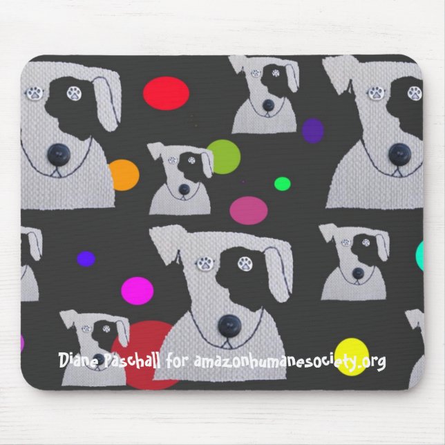 Fun Mouse Pad featuring Original Art (Front)