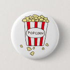 Fun Movie Theatre Popcorn in Red White Bucket